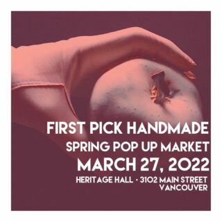 Hey Friends, we’re back on Main Street March 27th with a One Day Only Pop Up Market featuring a bunch of our fave local designers. Save the Date! ❤️
