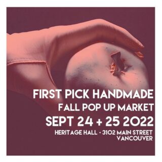 Our Fall 2022 Pop Up Market is quickly approaching and this one promises to be our most size inclusive yet, so every body can shop Sustainable, Local and Handmade. September 24+25 from 11-6 Daily at Heritage Hall, 3102 Main Street. #vancouver #vancouverfashion #ecofashion #vancouverevents #vancouvermarket #madeinyvr