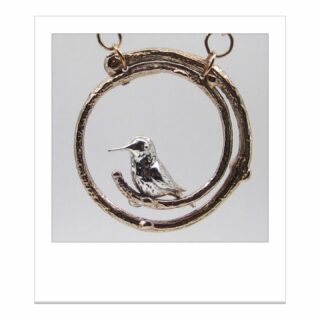 Mother Daughter gifts to wear on the daily: @joannalovettsterling’s Anna’s Hummingbird collection with a larger pendant and smaller,  nests charms for the kids is a fun, very West Coast take on the family jewels. Find Joanna and 23 other local makers this weekend at Heritage Hall.